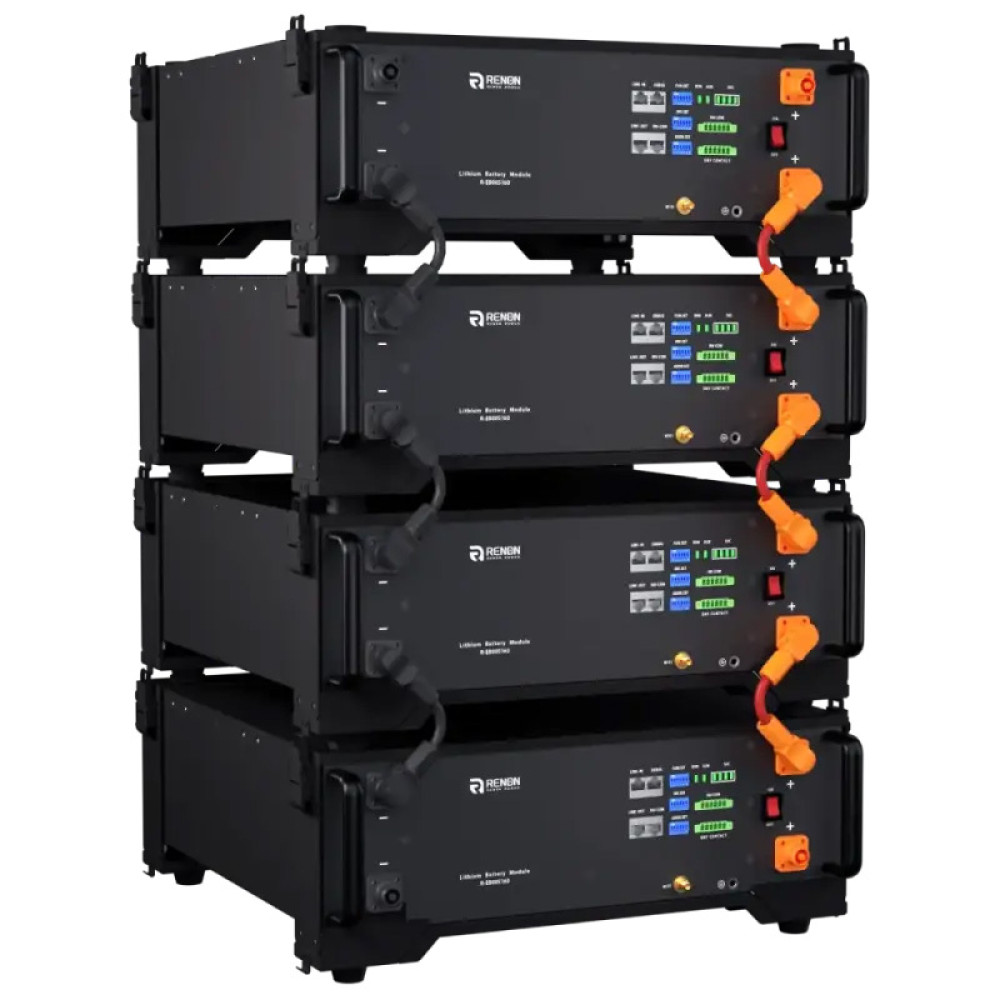 Литиевая аккумуляторная батарея Renon EBrick 51.2 В 100 А·час ​​(R-EB005161-H) с подогревом