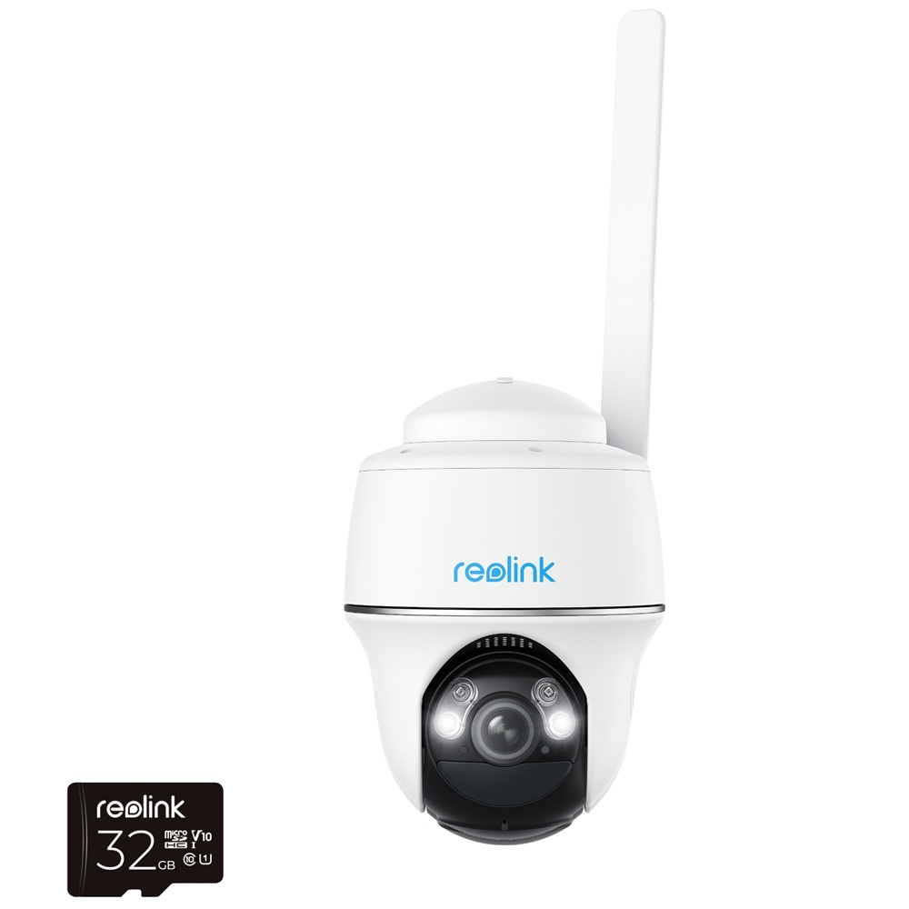 5 Мп 4G/LTE IP-камера Reolink Go Series G430 (Go PT Plus) с солнечной панелью