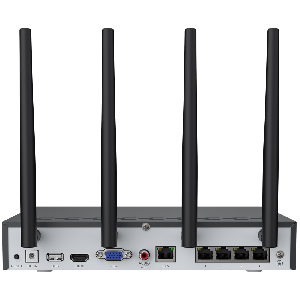 12 канальний Wi-Fi NVR відеореєстратор Reolink NVS12W з HDD 2 TB