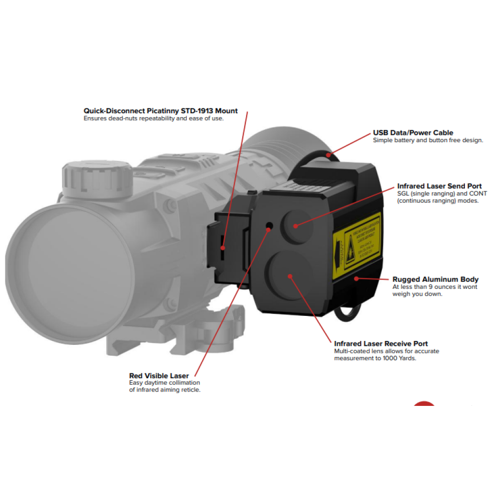 Дальномер для тепловизора Rico ILR RL42/RH50