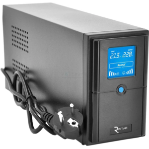 Источник бесперебойного питания Ritar E-RTM600 ELF-D LCD 650VA / 390Вт
