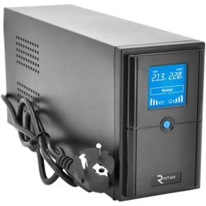 Источник бесперебойного питания Ritar E-RTM650 ELF-D LCD 650VA / 390Вт