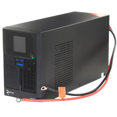 ИБП под аккумулятор RITAR RTSW-1500 LCD (1050 Вт / 1500 ВА / 12 В)