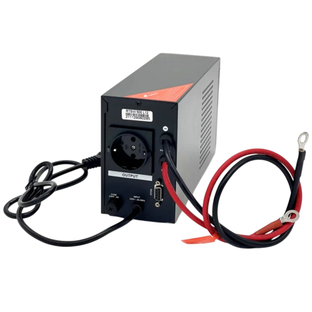 ИБП под аккумулятор Ritar RTSW-600 LCD (360 Вт / 600 ВА / 12 В) правильная синусоида