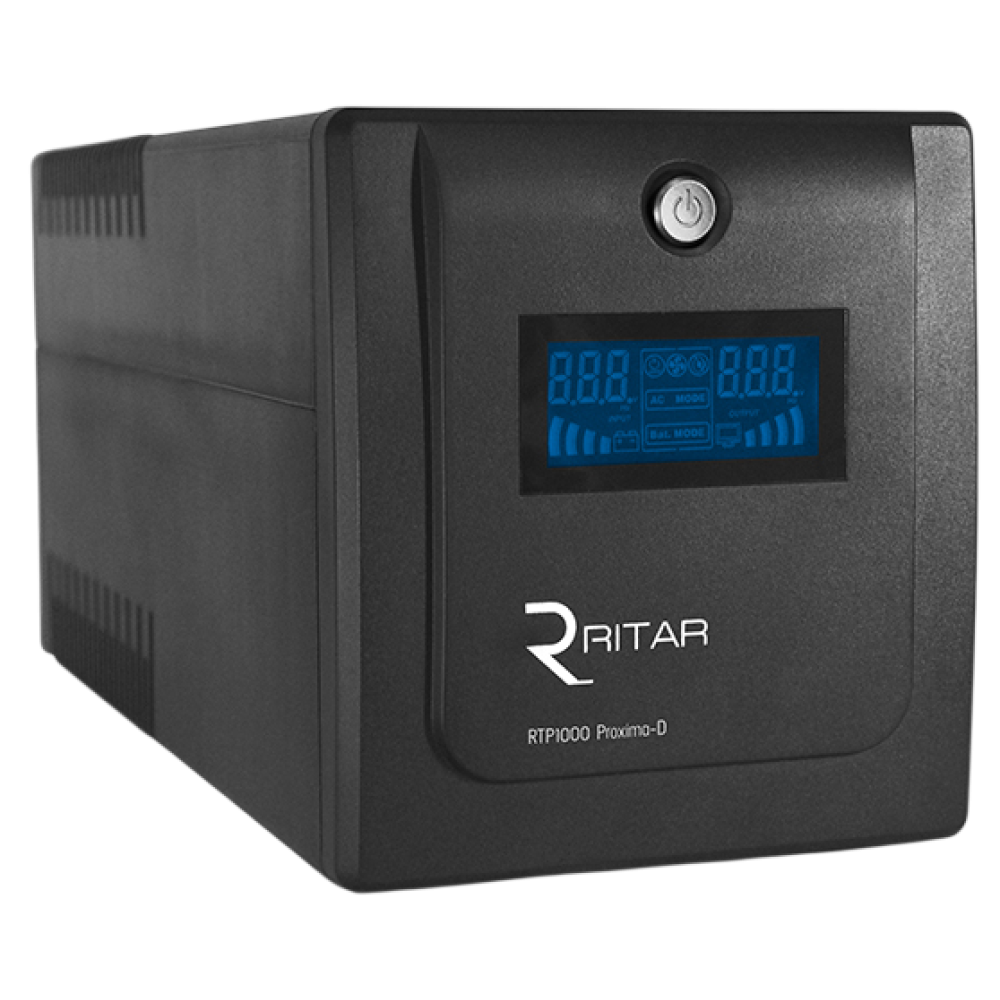 Источник бесперебойного питания Ritar Proxima-D RTP1000 600 Вт
