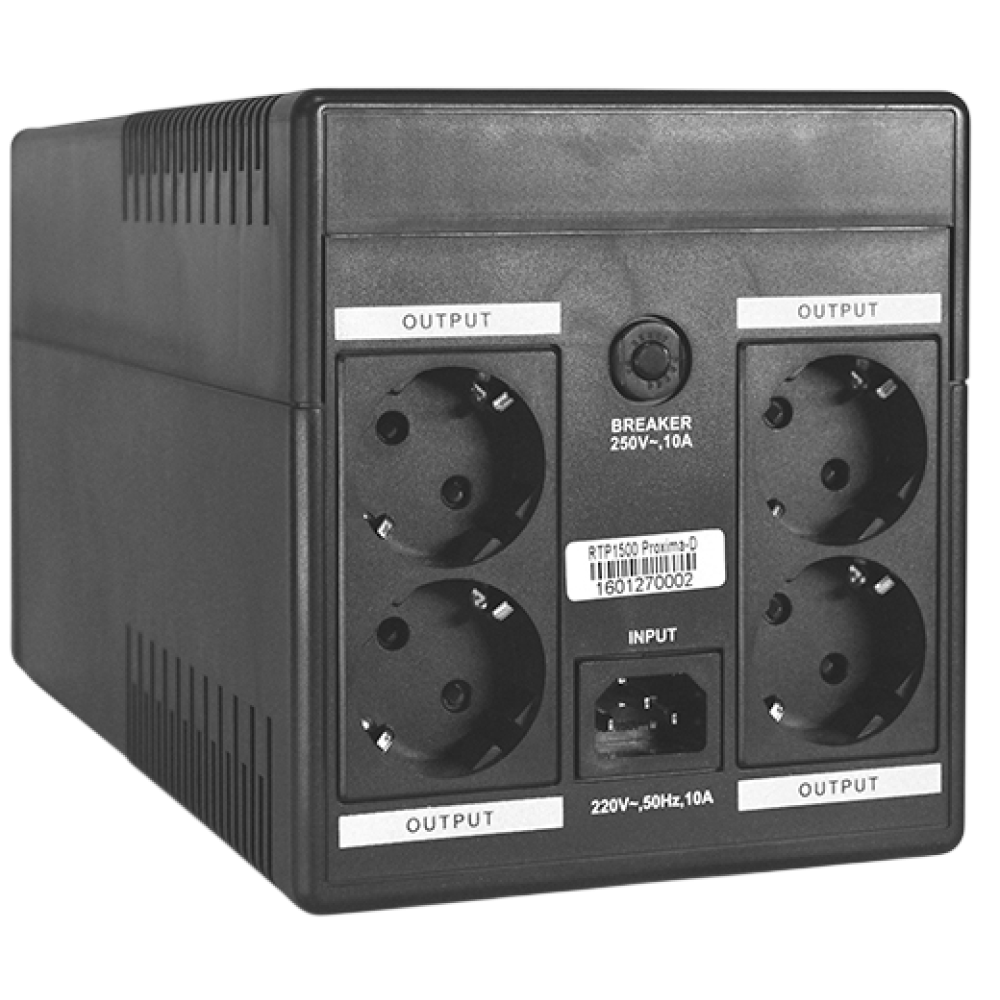 Джерело безперебійного живлення Ritar RTP1500 Proxima-D 900Вт / 1500VA