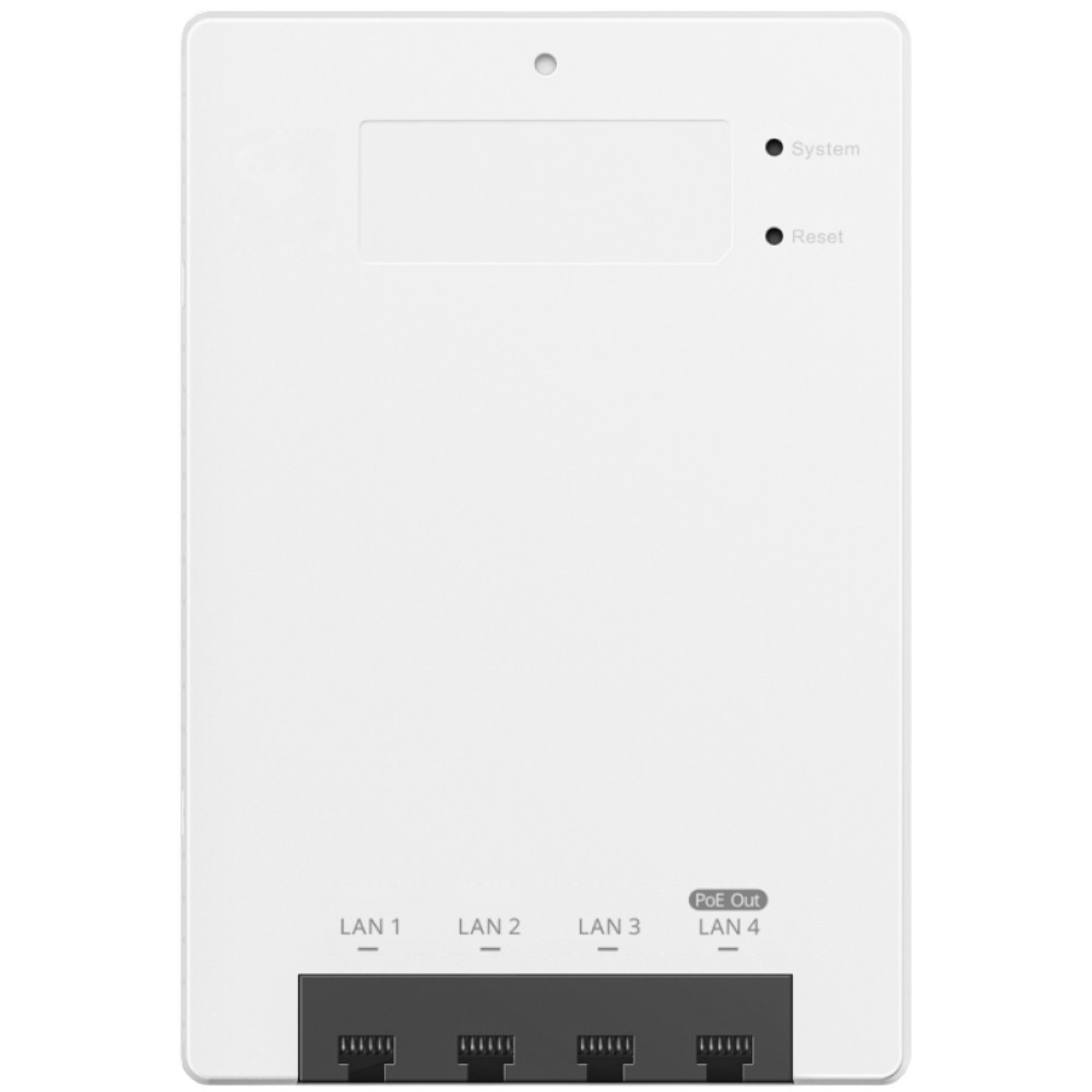 Точка доступа Ruijie Reyee RG-RAP62-Wall Wi-Fi 6 AX3000 двухдиапазонная