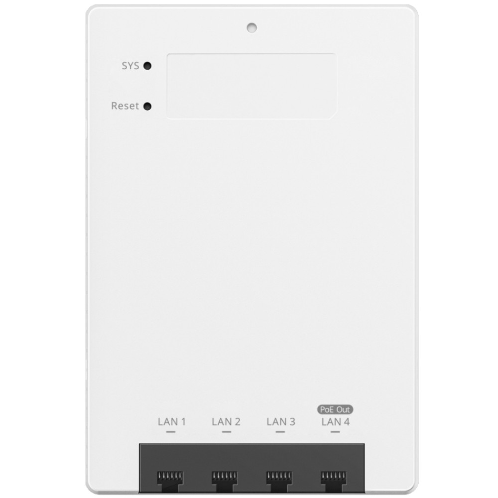 Точка доступу Ruijie Reyee RG-RAP72-Wall Wi-Fi 7 внутрішня дводіапазонна