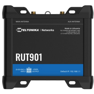 Промышленный сотовый маршрутизатор Teltonika RUT901 c 4G LTE, Wi-Fi