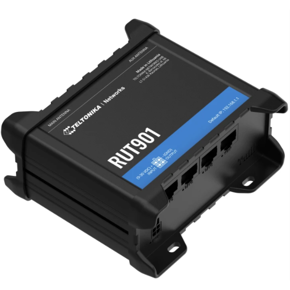 Промисловий стільниковий маршрутизатор Teltonika RUT901 з 4G LTE, Wi-Fi