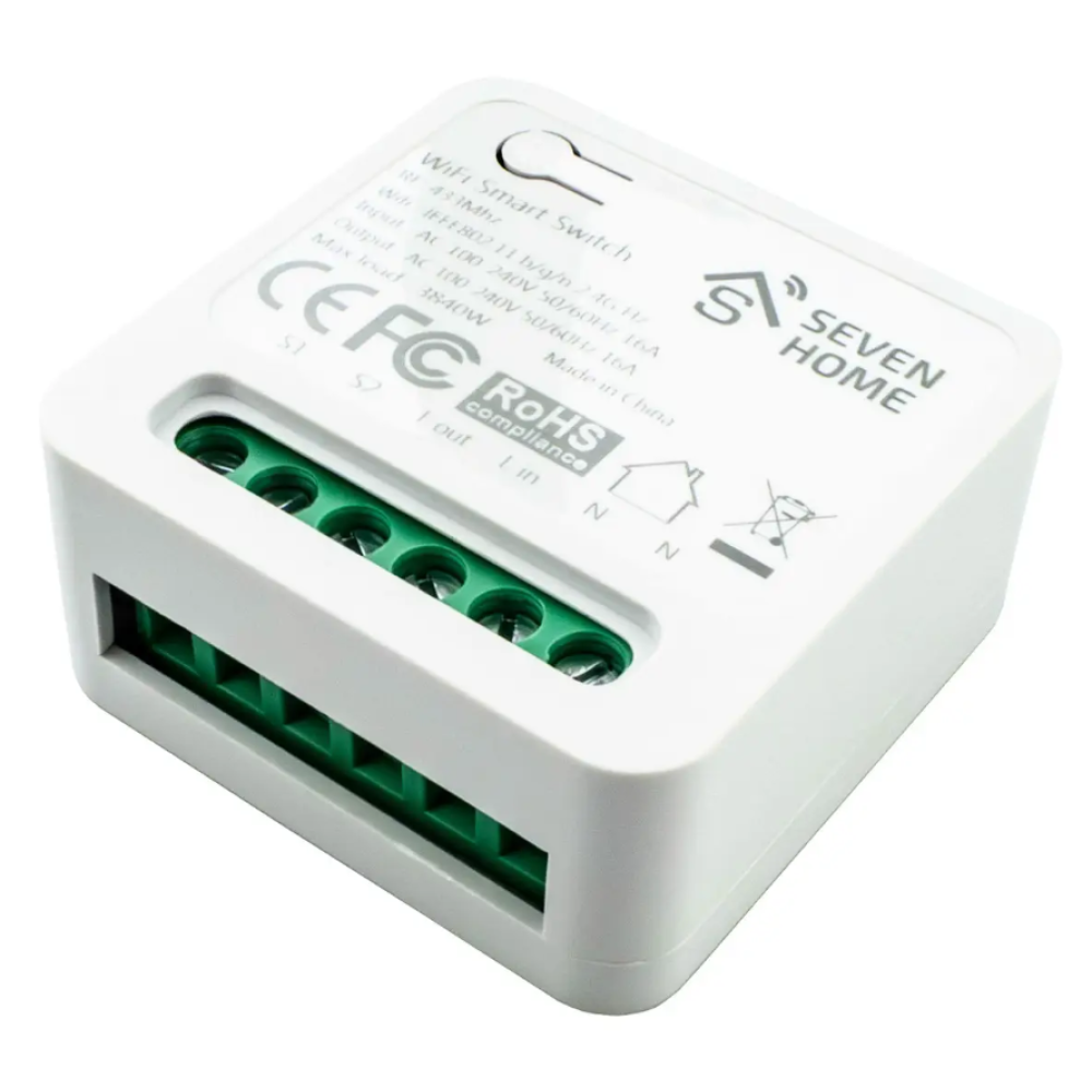 Розумне Wi-Fi реле SEVEN HOME S-7048