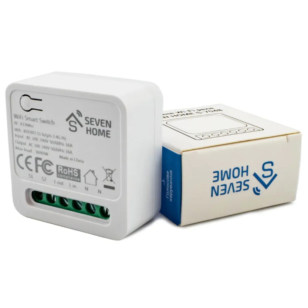 Розумне Wi-Fi реле SEVEN HOME S-7048