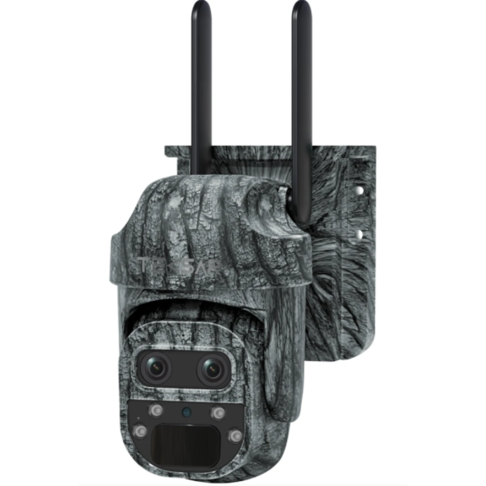 3 Мп подвійна 4G IP-відеокамера Tecsar SCM-2L6M-F-G-C (2 × 3 Мп) з сонячною панеллю та акумулятором