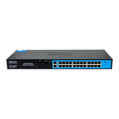 28-портовий комутатор SEVEN GPS424 хмарно керований гігабітний PoE