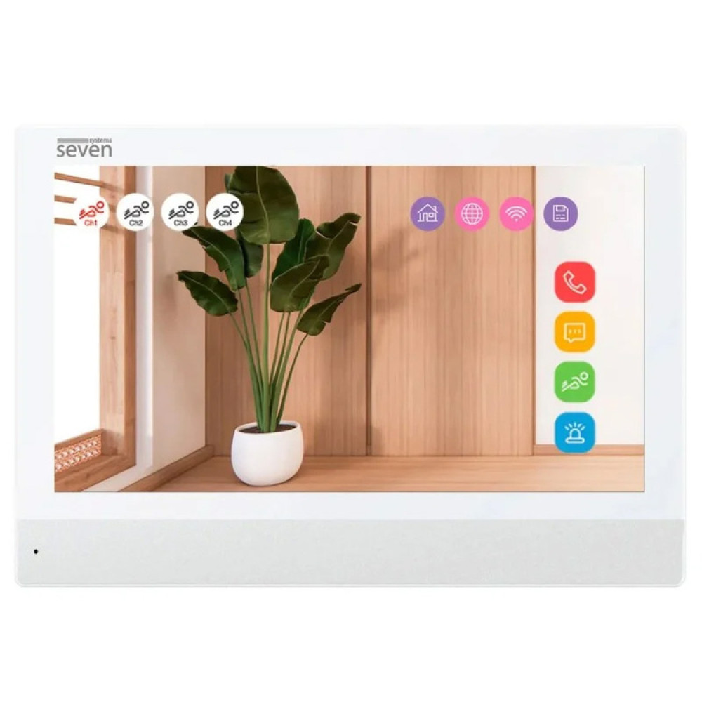 Комплект Wi-Fi домофону SEVEN DP-7576/03 Kit white