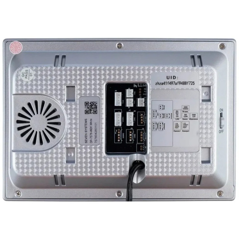 Комплект Wi-Fi домофона SEVEN DP-7576/07 Kit white
