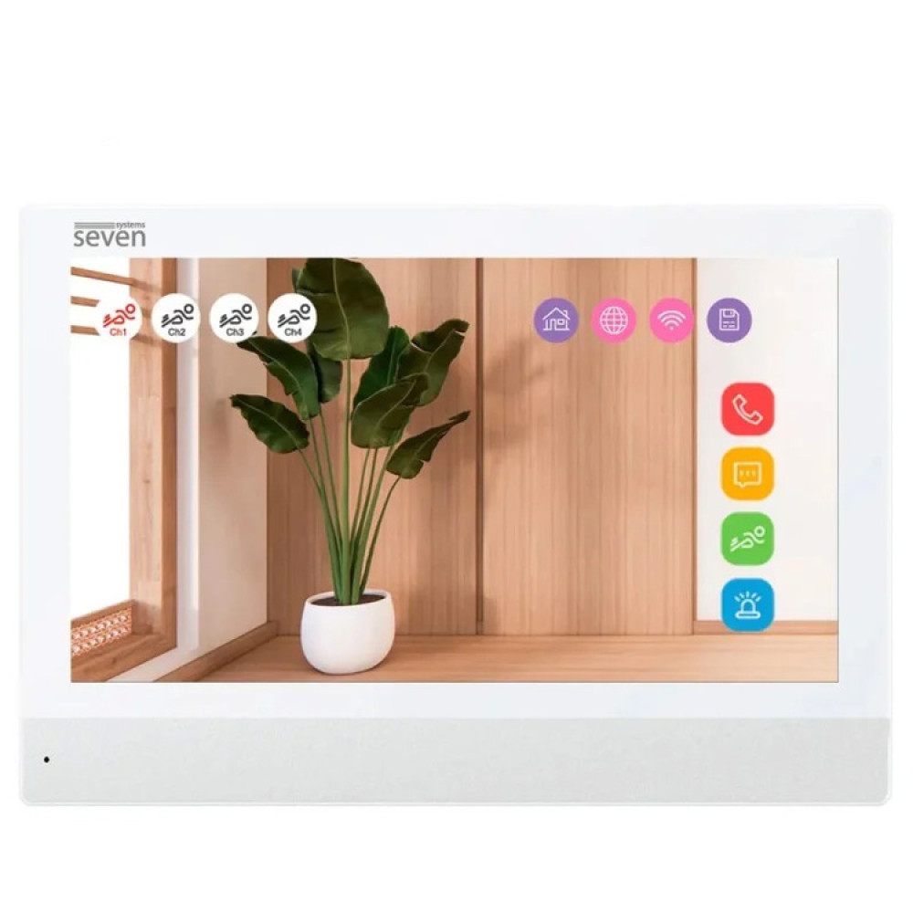 Комплект Wi-Fi домофона SEVEN DP-7579/03 Kit white
