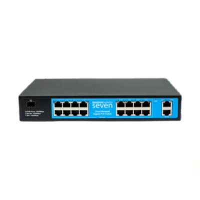 19-портовий комутатор SEVEN GPS316 PoE хмарно гігабітний керований