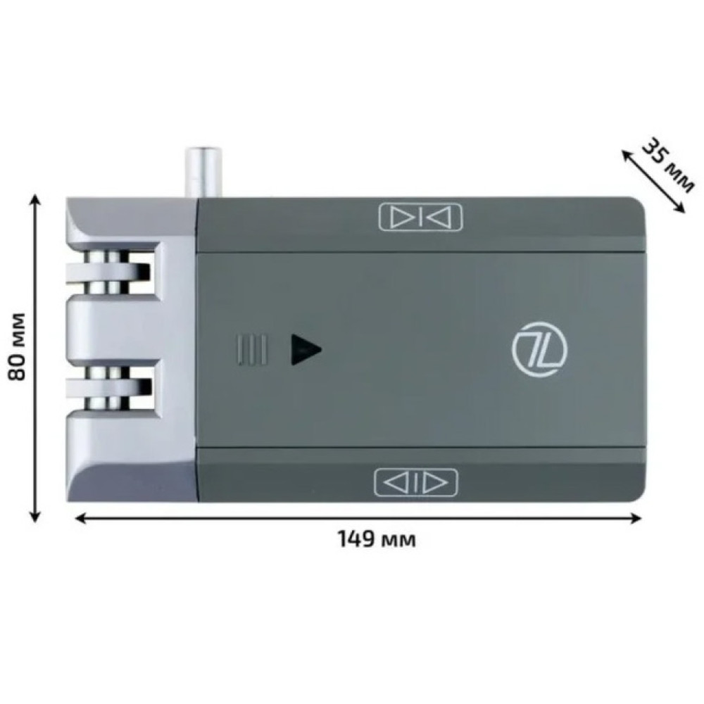 Розумний дверний замок невидимка SEVEN LOCK SL-7709 з Wi-Fi модулем