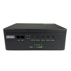 ДБЖ SEVEN UPS-7960 black 60W LiFePO4 з регулюванням вихідної напруги