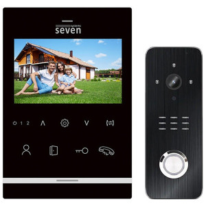Комплект домофону SEVEN DP-7541/07Kit black