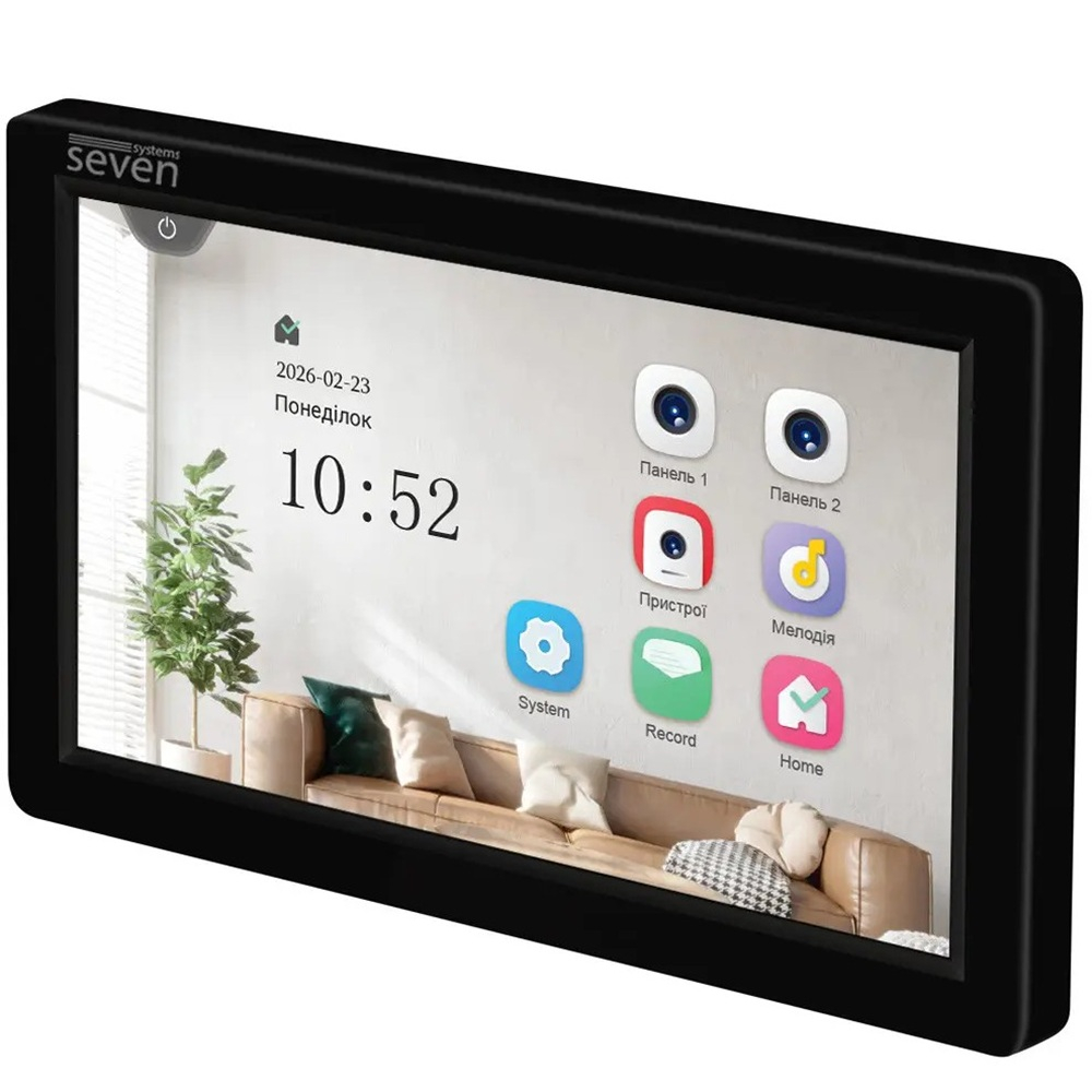 Відеодомофон SEVEN DP-7570 FHD IPS black