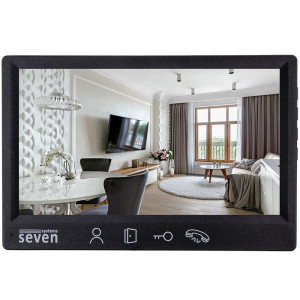 Відеодомофон SEVEN DP–7571 FHD black