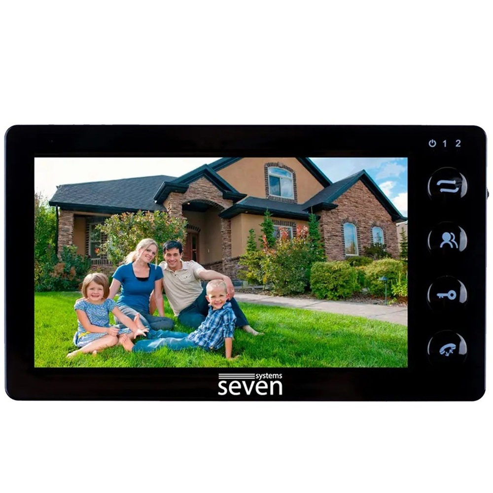 Відеодомофон SEVEN DP-7573 black