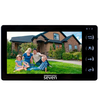 Відеодомофон SEVEN DP-7573 black