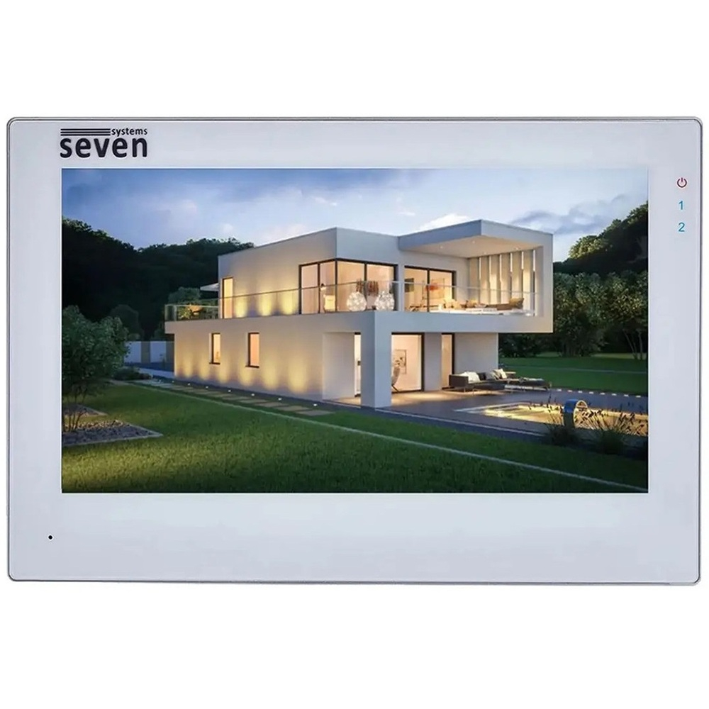 Wi-Fi IP-відеодомофон SEVEN DP-7577FHDW - IPS white