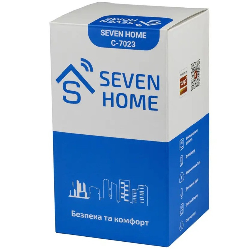 3 Мп розумна Wi-Fi камера (відеоняня) SEVEN HOME С-7023