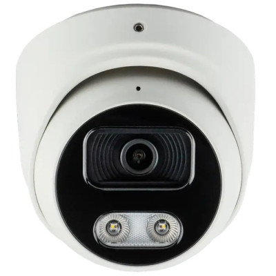 8 Мп IP-камера 8 Мп SEVEN IP-7218PA-DL white 2,8 мм з розумним подвійним підсвічуванням