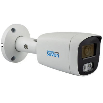 8 Мп IP-камера SEVEN IP-7228PA-DL white 2,8 мм с умной двойной подсветкой