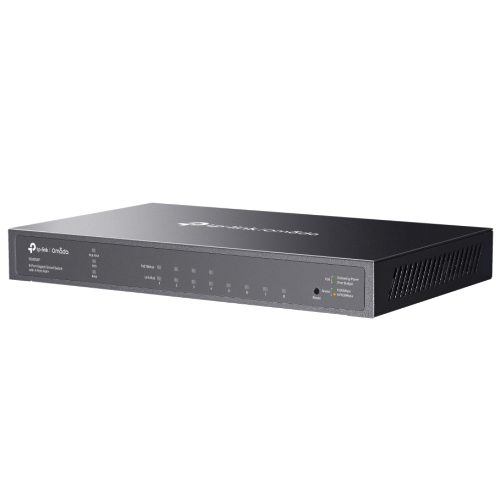 8-портовый PoE-коммутатор TP-Link Omada SG2008P