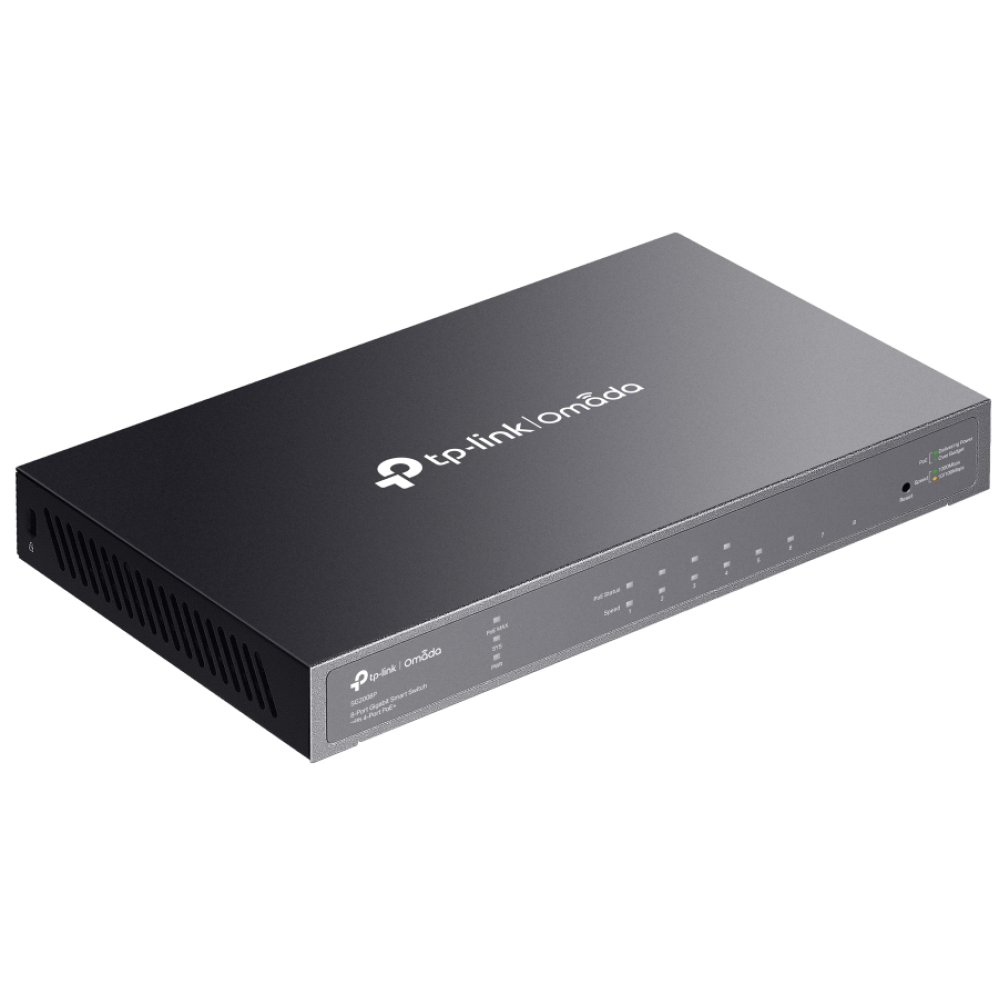 8-портовый PoE-коммутатор TP-Link Omada SG2008P