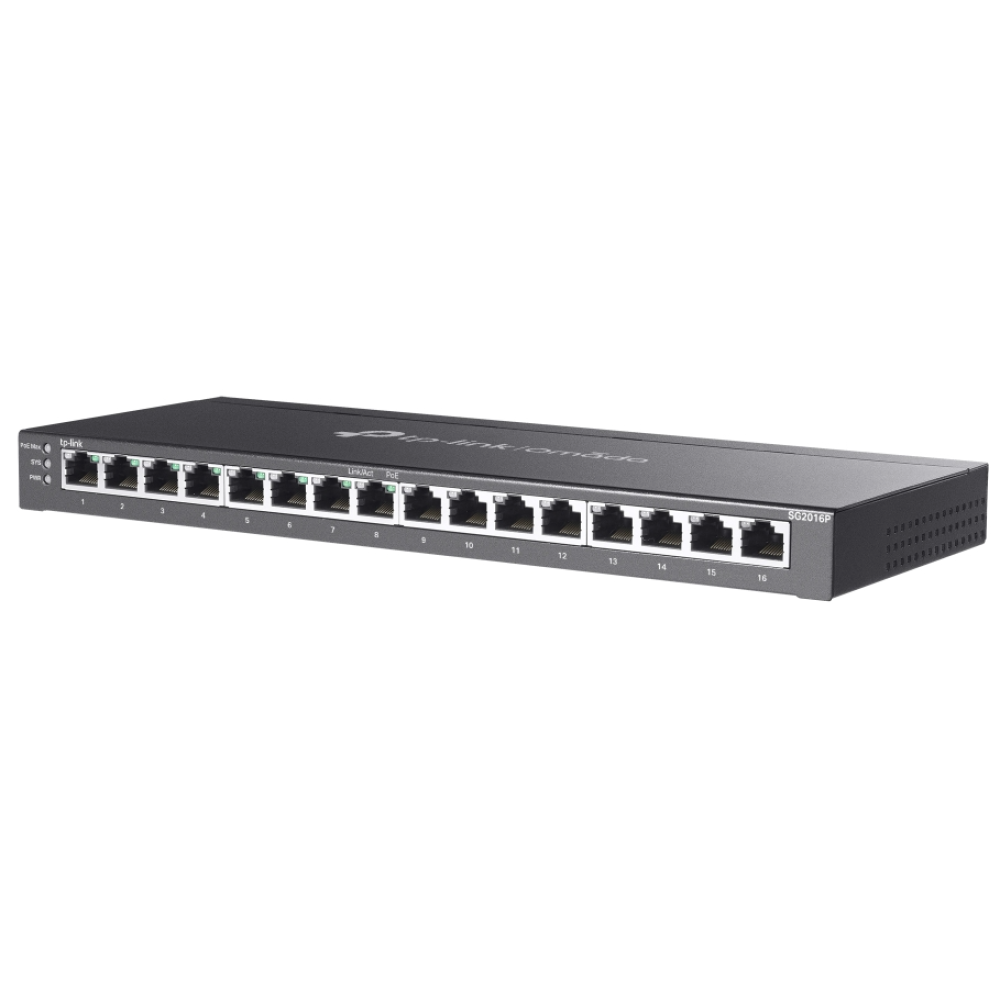 16-портовый коммутатор TP-Link Omada SG2016P