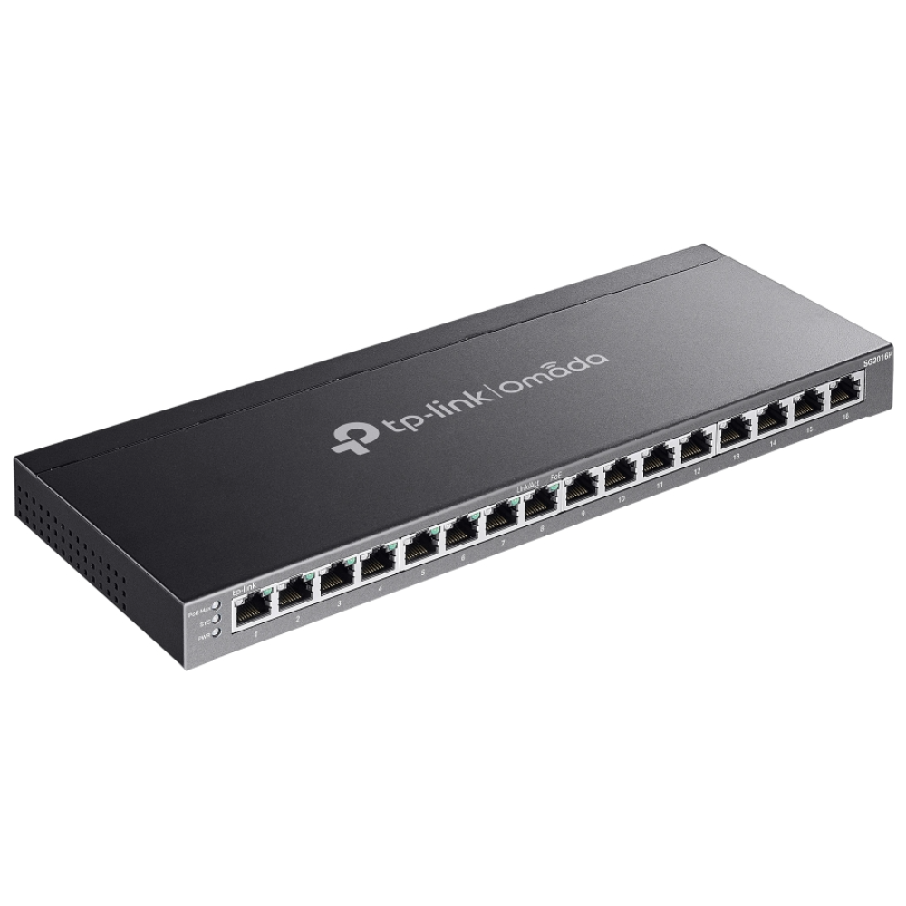 16-портовый коммутатор TP-Link Omada SG2016P