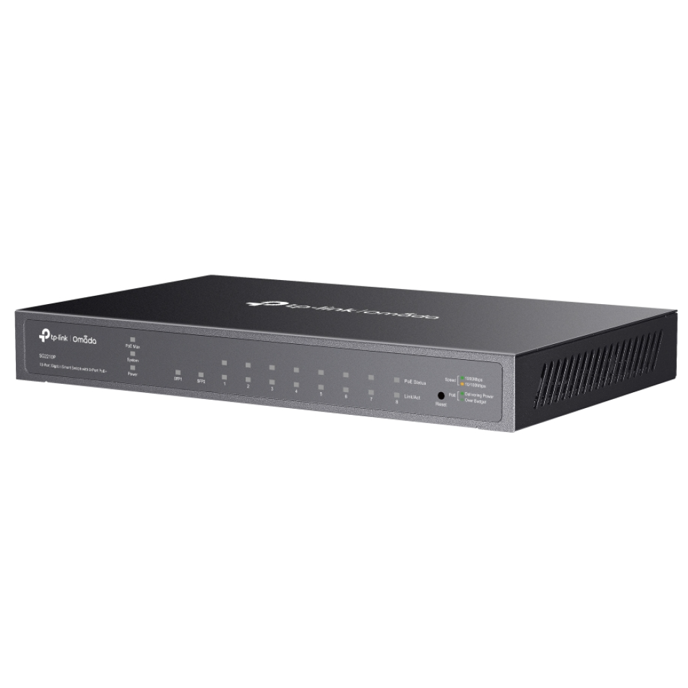 10-портовий PoE-комутатор TP-Link Omada SG2210P керований