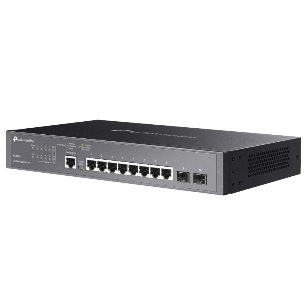 8-портовий комутатор TP-Link Omada SG3210 керований