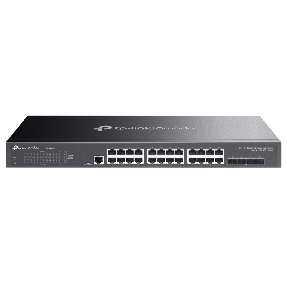24-портовый коммутатор TP-Link Omada SG3428X управляемый