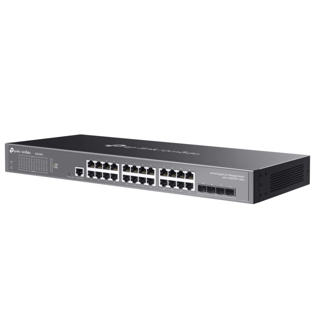 24-портовый коммутатор TP-Link Omada SG3428X управляемый