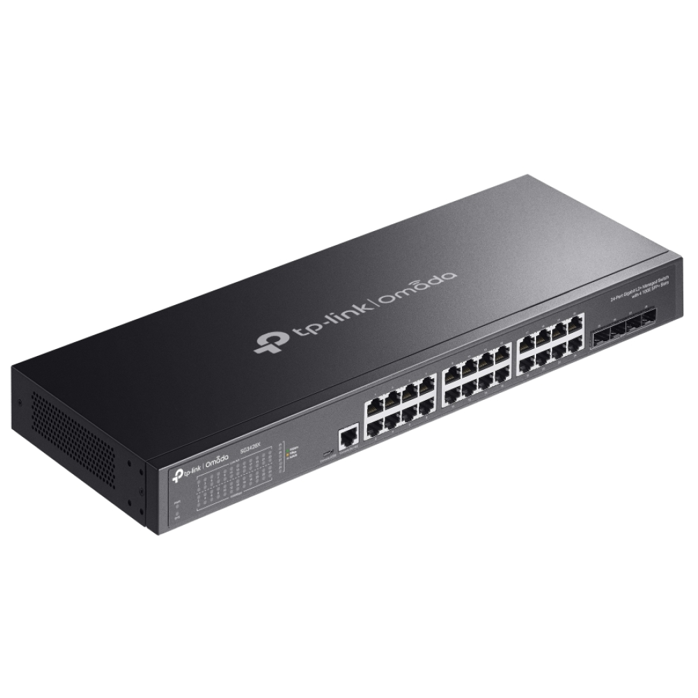 24-портовый коммутатор TP-Link Omada SG3428X управляемый
