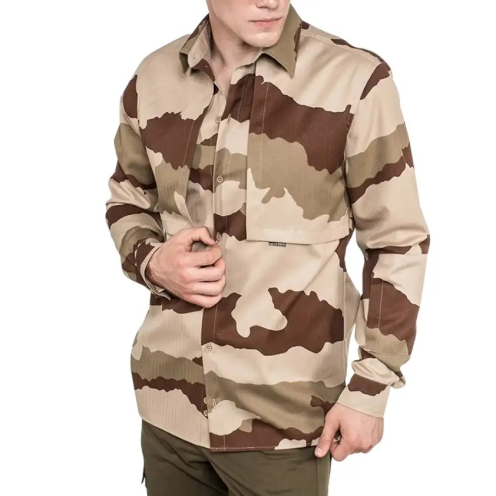 Рубашка камуфляжная тактическая Brotherhood Camo буря в пустыне пустынный камуфляж бежевый
