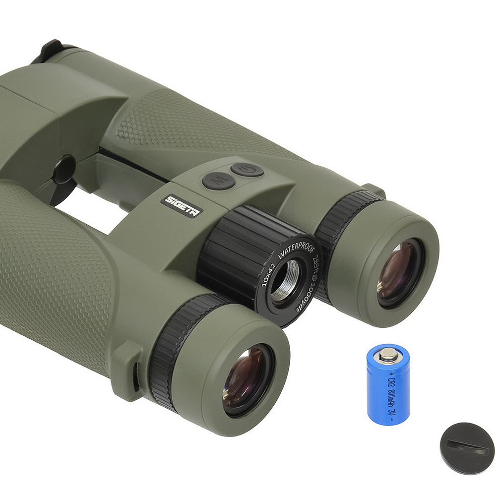 Бинокль SIGETA RANGECRAFT 10x42 (с лазерным дальномером до 2000 м)