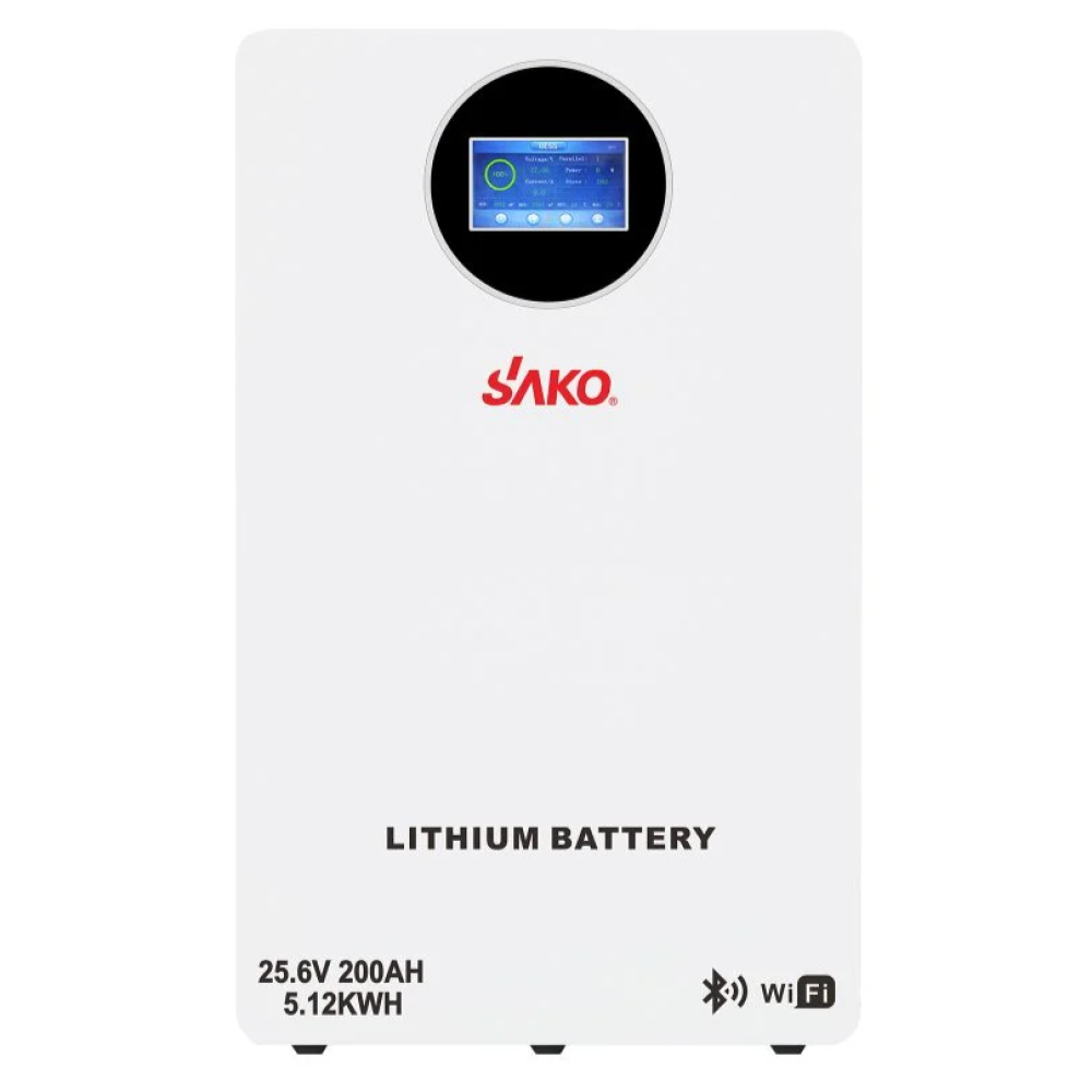 Аккумуляторная батарея Sako Li-Sun series SK-25.6V200Ah LiFePO4 25.6 В / 5120 Вт·ч