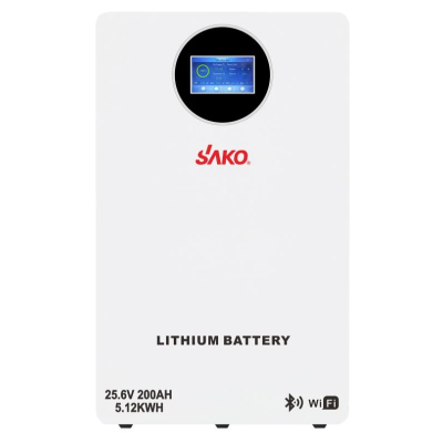 Аккумуляторная батарея Sako Li-Sun series SK-25.6V200Ah LiFePO4 25.6 В / 5120 Вт·ч