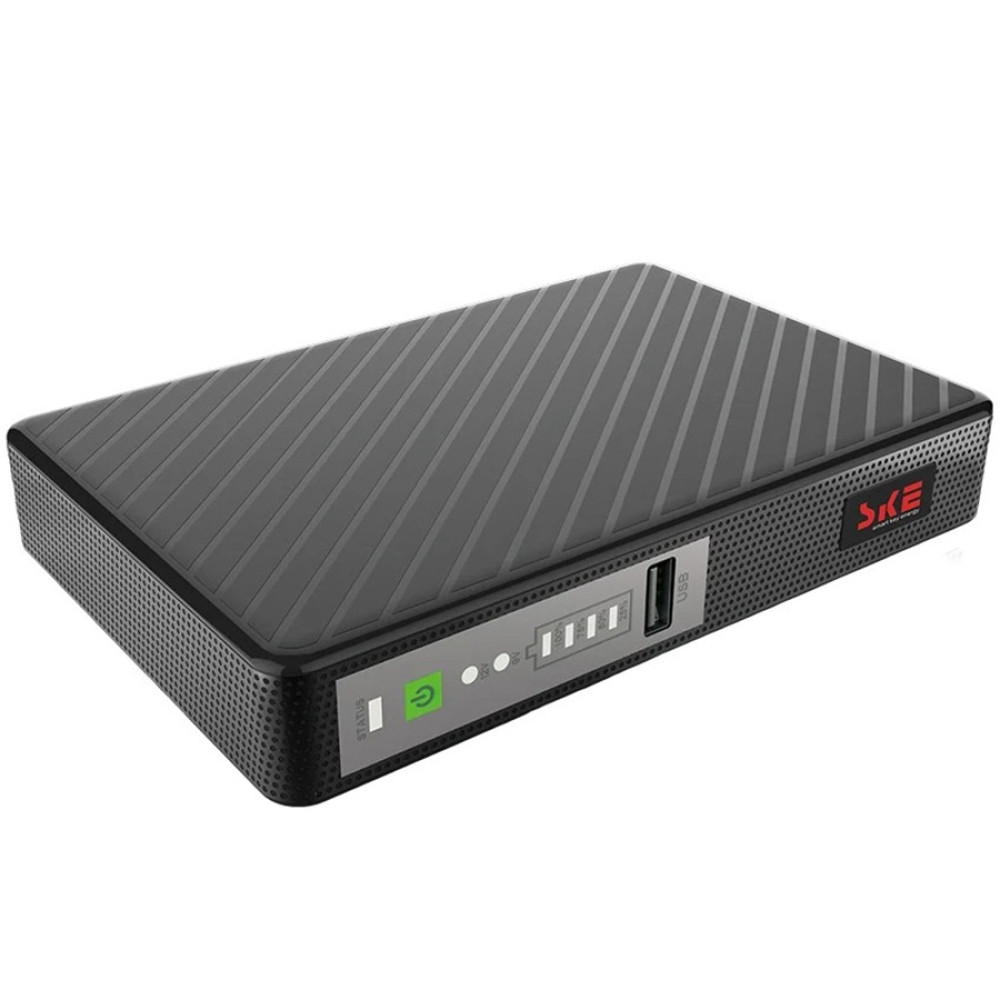 ДБЖ Mini UPS SKE POE-432N 8800mAh 5V/9V/12V/15V/24V/PoE, Li-ion 4*2.2Ah, для роутера і медіаконвертера