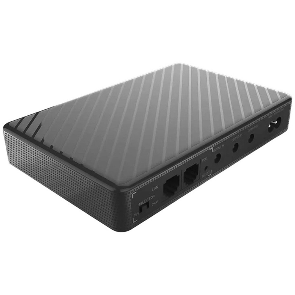 ДБЖ Mini UPS SKE POE-432N 8800mAh 5V/9V/12V/15V/24V/PoE, Li-ion 4*2.2Ah, для роутера і медіаконвертера