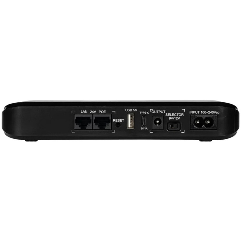 ДБЖ Mini UPS SKE POE-830P-LFP 20000mAh 5V/9V/12V/24V/PoE, LiFePo4 4*5Ah, для роутера і медіаконвертера