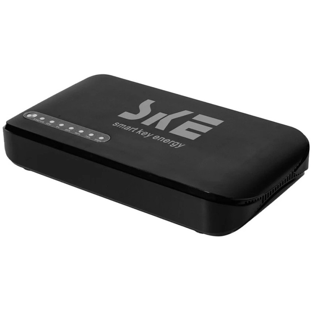 ДБЖ Mini UPS SKE POE-830P-LFP 20000mAh 5V/9V/12V/24V/PoE, LiFePo4 4*5Ah, для роутера і медіаконвертера